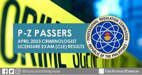 criminology board exam result 2023 list of passers|CLE RESULTS: April 2023 Criminologist board exam .
